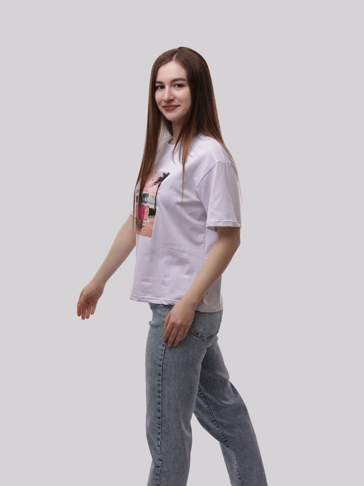 Футболка женская 42 Белый (718250-42) 718250-42 фото