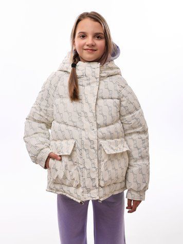 Куртка зимова для дівчинки 140 Білий (695108-140) 695108-140 фото