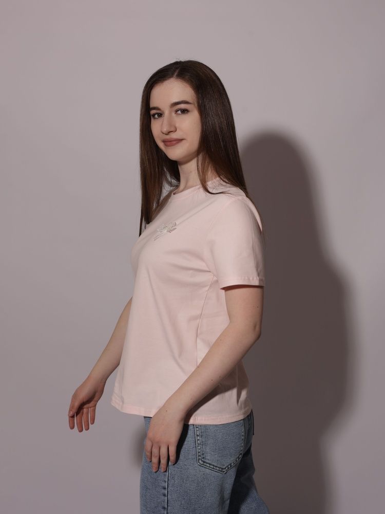 Футболка жіноча OneSize Рожевий (716047-OneSize) 716047-OneSize фото