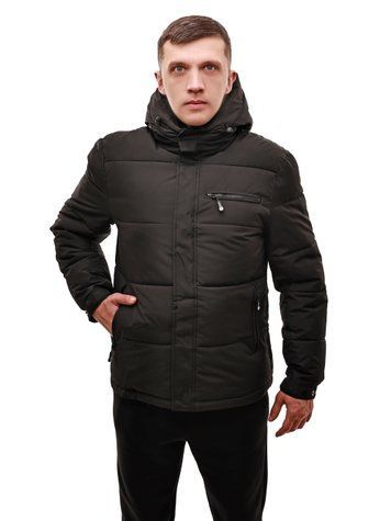 Куртка зимняя мужская 48 Черный TEE (691333-48) 691333-48 фото