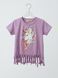 Футболка для девочки 104 Лиловый OZ MODA KIDS (714595-104) 714595-104 фото 3