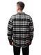 Рубашка мужская S Черно-белый FASHION (691532-S) 691532-S фото 3
