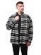 Рубашка мужская S Черно-белый FASHION (691532-S) 691532-S фото 1