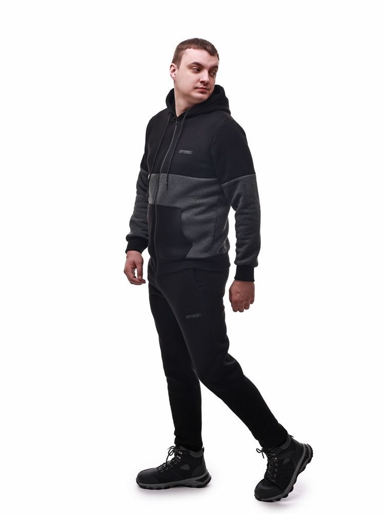Костюм спортивный мужской S Черный GRIFFIN (705919-S) 705919-S фото