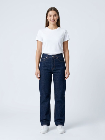Джинси жіночі 25-26 Синій JEANS SHOP (759896-25-26) 759896-25-26 фото