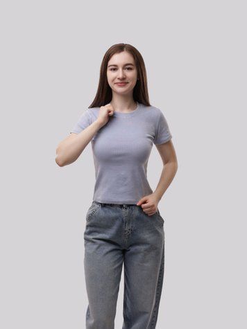 Футболка жіноча OneSize Ліловий YASYA (709639-OneSize) 709639-OneSize фото