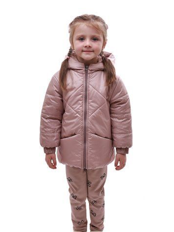 Куртка демісезонна для дівчинки 104 Бежевий SPORT (622049-104) 622049-104 фото