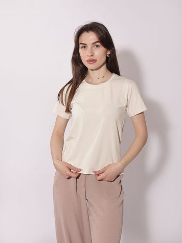 Футболка женская 42 Молочный LOOK SWEET (739285-42) 739285-42 фото