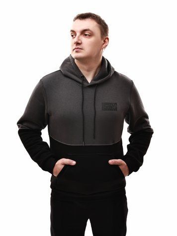 Толстовка чоловіча 46 Темно-сірий СТИЛЬ-В (693416-46) 693416-46 фото
