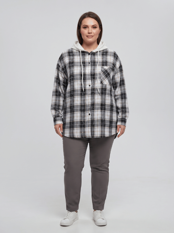 Сорочка жіноча XL Білий M@C (730160-XL) 730160-XL фото