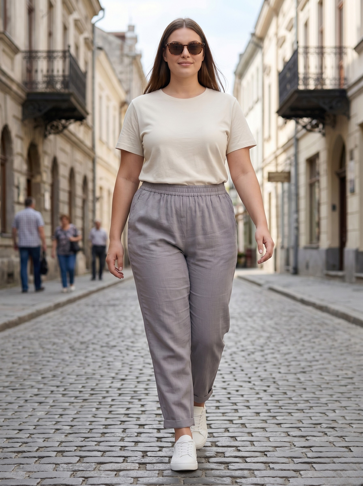 Штани жіночі 50 Сірий PERLE MODA (745915-50) 745915-50 фото