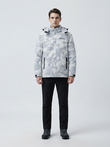Куртка демисезонная мужская M Серый FASHION (738425-M) 738425-M фото