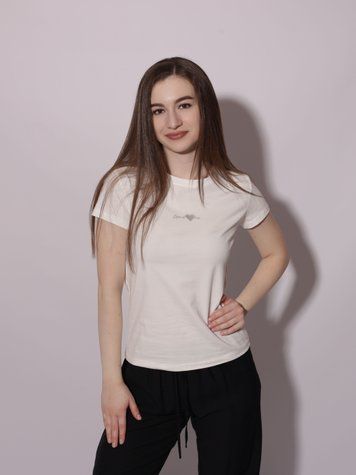 Футболка женская OneSize Белый NANA (711841-OneSize) 711841-OneSize фото