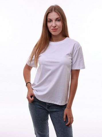 Футболка женская OneSize Белый FASHION (687416-OneSize) 687416-OneSize фото