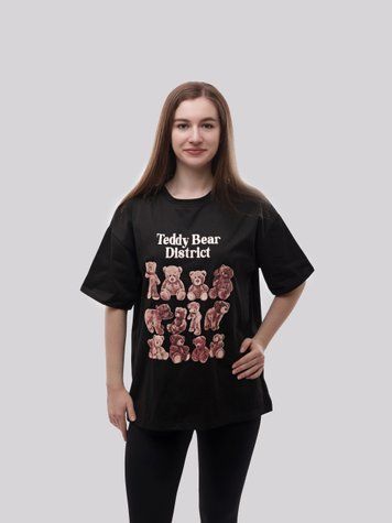 Футболка жіноча OneSize Чорний (711269-OneSize) 711269-OneSize фото