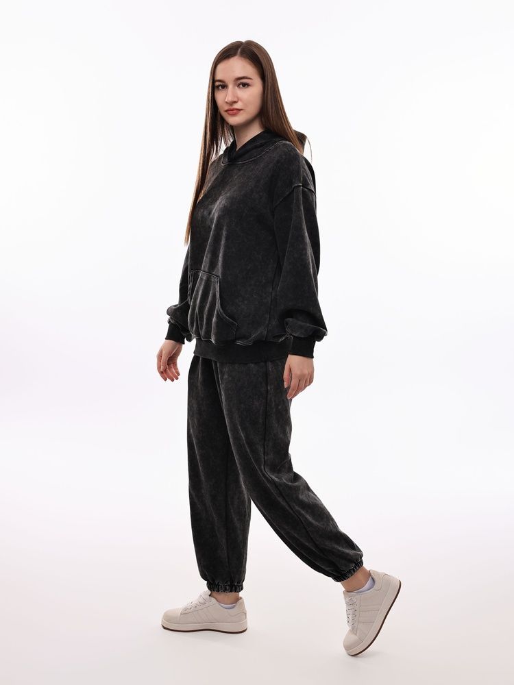 Костюм спортивний жіночий S Чорний M@C (682532-S) 682532-S фото