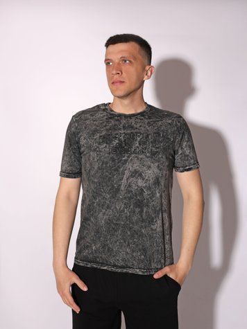 Футболка чоловіча S Темно-сірий TEE (734136-S) 734136-S фото