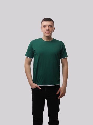 Футболка чоловіча 46 Зелений SOFA (722777-46) 722777-46 фото