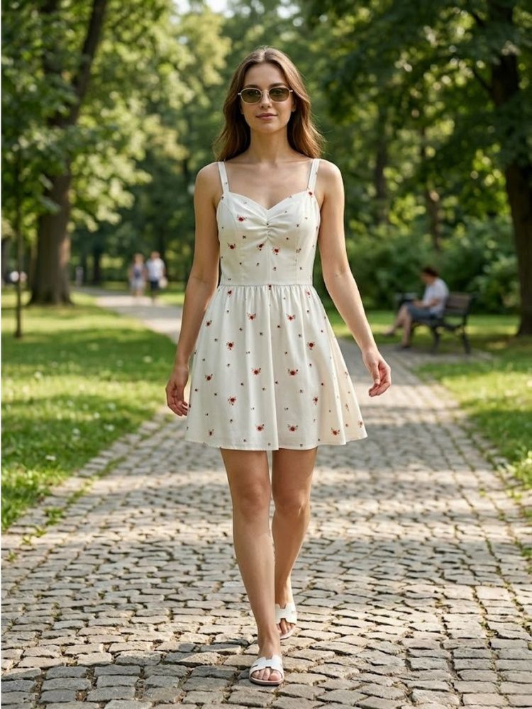 Сарафан женский 42 Молочный (752267-42) 752267-42 фото