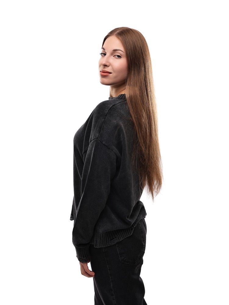 Свитер женский OneSize Черный M@C (685659-OneSize) 685659-OneSize фото