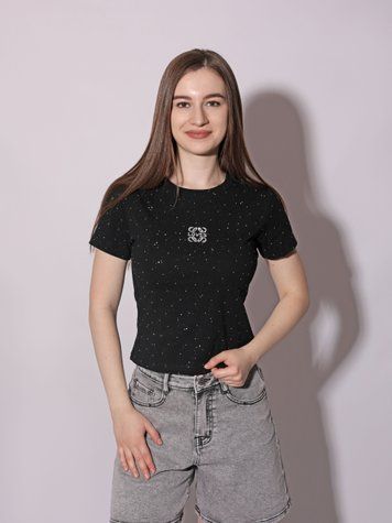 Футболка женская OneSize Черный FASHION (712265-OneSize) 712265-OneSize фото