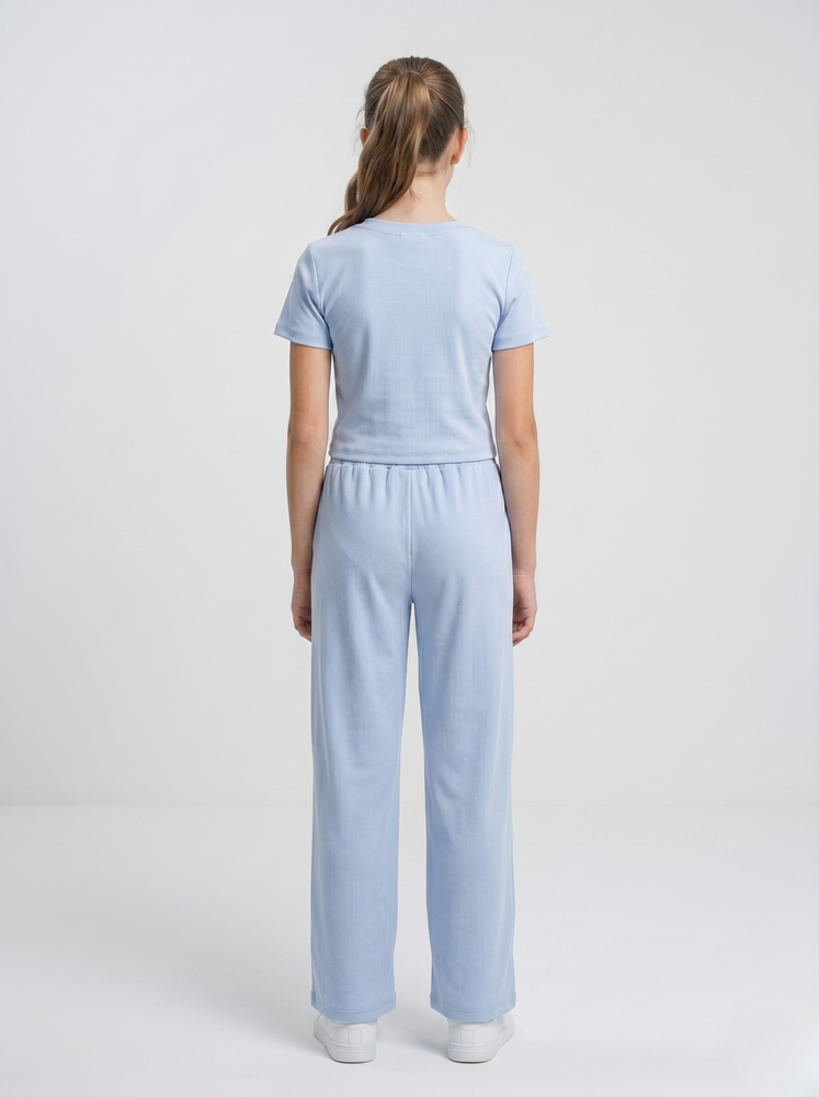 Костюм брючный для девочки подростка 134 Голубой ALINI GIRL (735020-134) 735020-134 фото