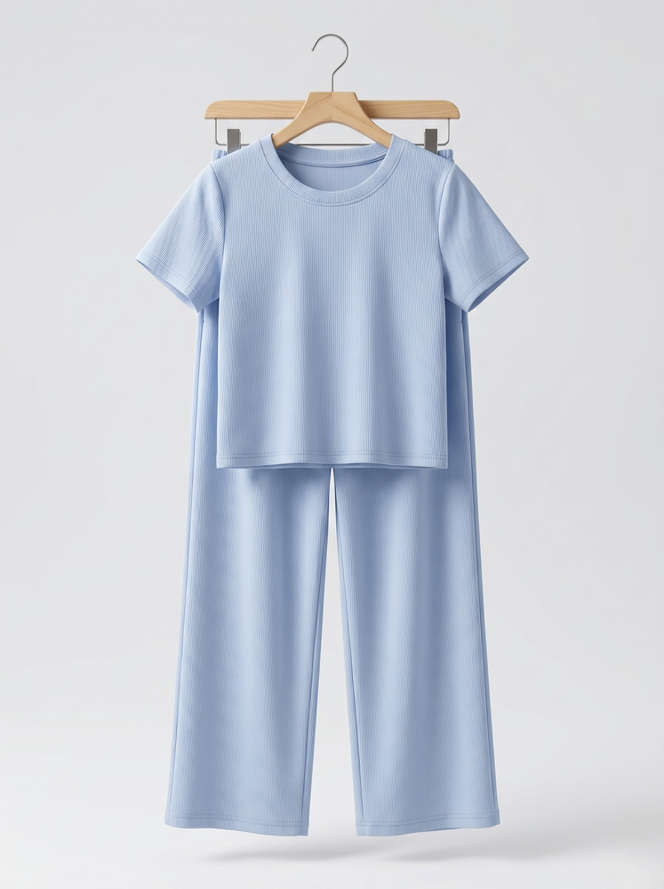 Костюм брючный для девочки подростка 134 Голубой ALINI GIRL (735020-134) 735020-134 фото