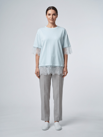 Блузка жіноча OneSize Блакитний MMC (756579-OneSize) 756579-OneSize фото