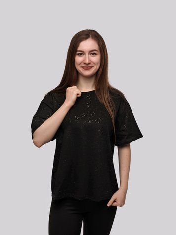 Футболка женская OneSize Черный M@C (708636-OneSize) 708636-OneSize фото