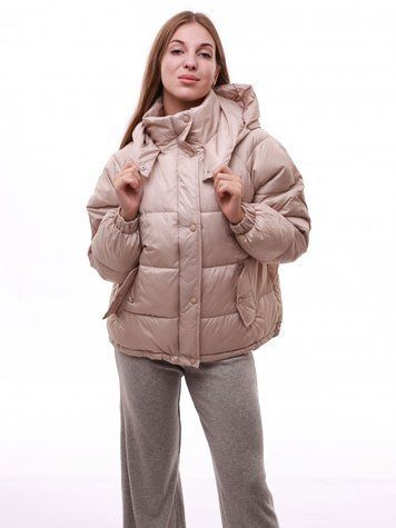 Куртка джинсова жіноча 42 Бежевий FAVORITE STYLE (690449-42) 690449-42 фото