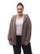 Кардиган жіночий OneSize Світло-коричневий ЮЙ (713632-OneSize) 713632-OneSize фото 1