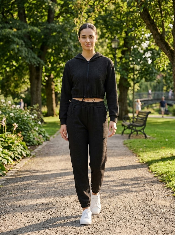 Костюм спортивний для дівчинки 116 Чорний FILTEX (729601-116) 729601-116 фото
