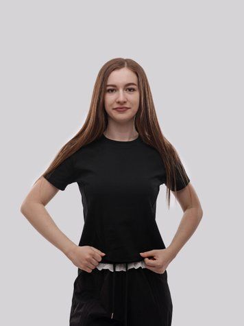 Футболка жіноча OneSize Чорний (714340-OneSize) 714340-OneSize фото