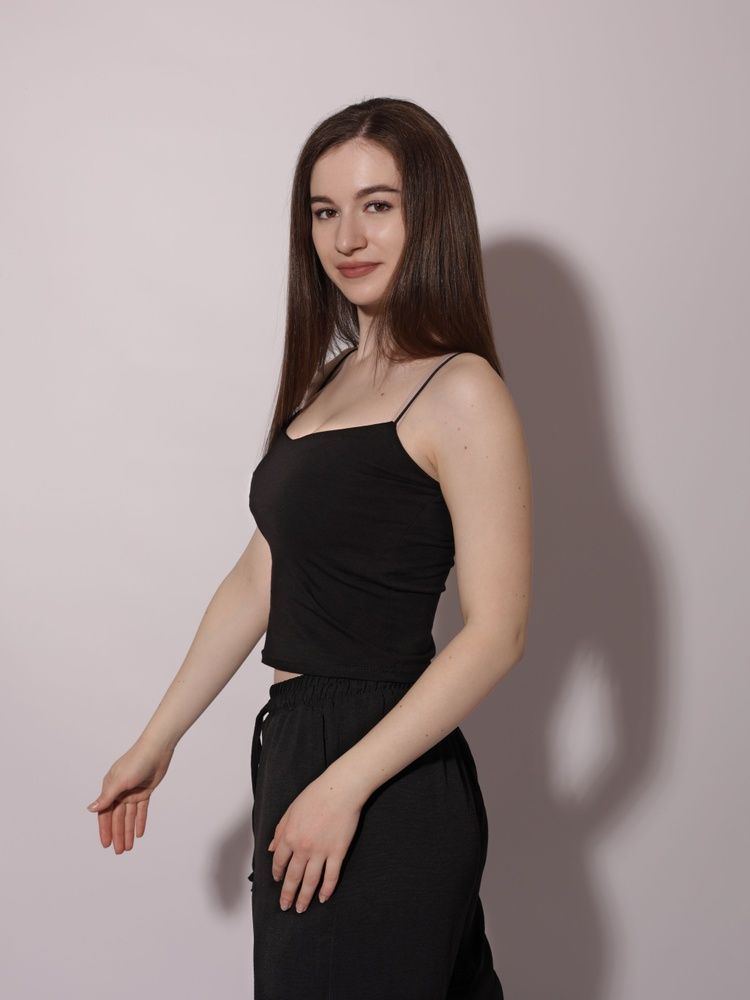 Майка жіноча 42 Чорний ШАРМ (713289-42) 713289-42 фото