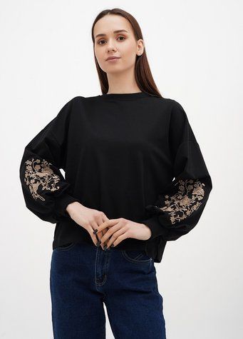 Свитшот женский S Черный WOMEN (664931-S) 664931-S фото