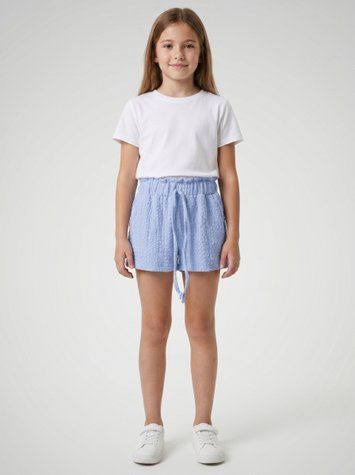 Шорты для девочки 104 Голубой LUCKY-TEX (720060-104) 720060-104 фото