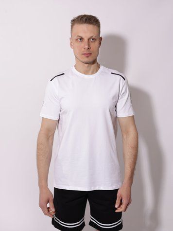 Футболка чоловіча 46 Білий (720816-46) 720816-46 фото