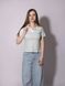 Поло жіноче OneSize Блакитний FASHION (711976-OneSize) 711976-OneSize фото 1