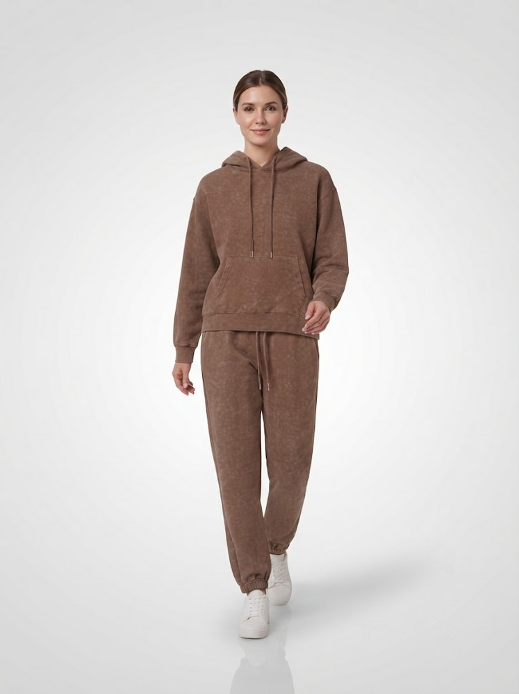 Костюм спортивний жіночий S Коричневий LUMO (727992-S) 727992-S фото