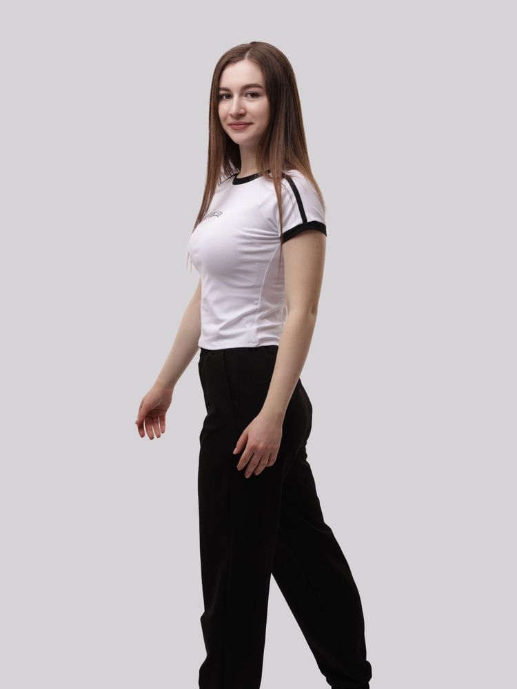 Футболка жіноча S Білий (713333-S) 713333-S фото