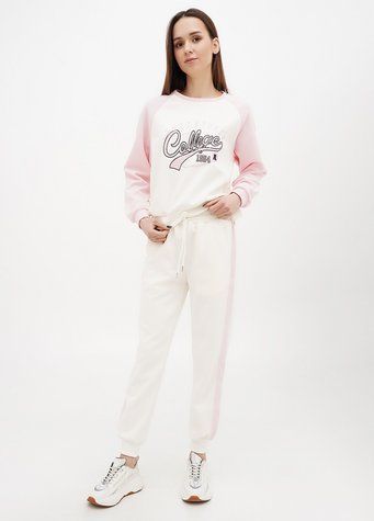 Костюм спортивний жіночий S Рожевий FASHION (661526-S) 661526-S фото