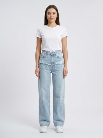 Джинси жіночі 34 Світло-синій DK49 JEANS (762753-34) 762753-34 фото