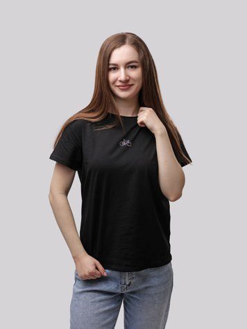 Футболка жіноча OneSize Чорний NANA (711384-OneSize) 711384-OneSize фото