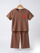 Костюм брючный для девочки 104 Темно-коричневый TOP STYLE (710050-104) 710050-104 фото 3