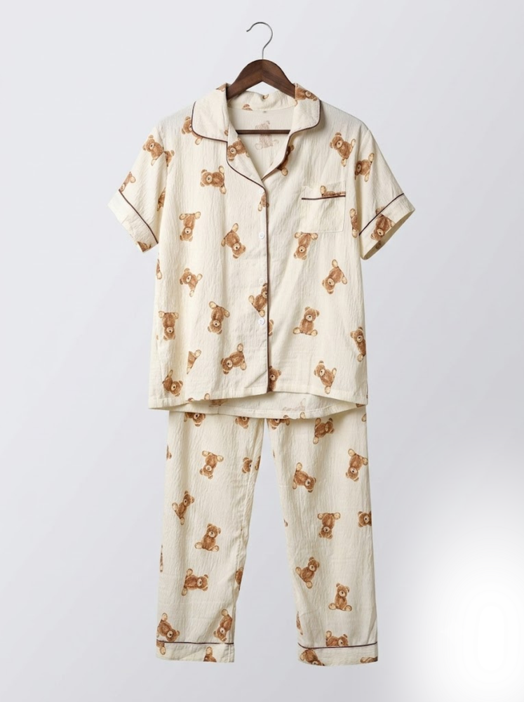 Піжама жіноча S Молочний FASHION (729830-S) 729830-S фото