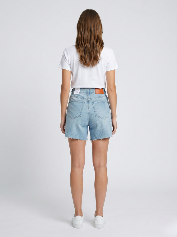Шорти джинсові жіночі 34 Світло-сірий WOMAN DENIM (735061-34) 735061-34 фото
