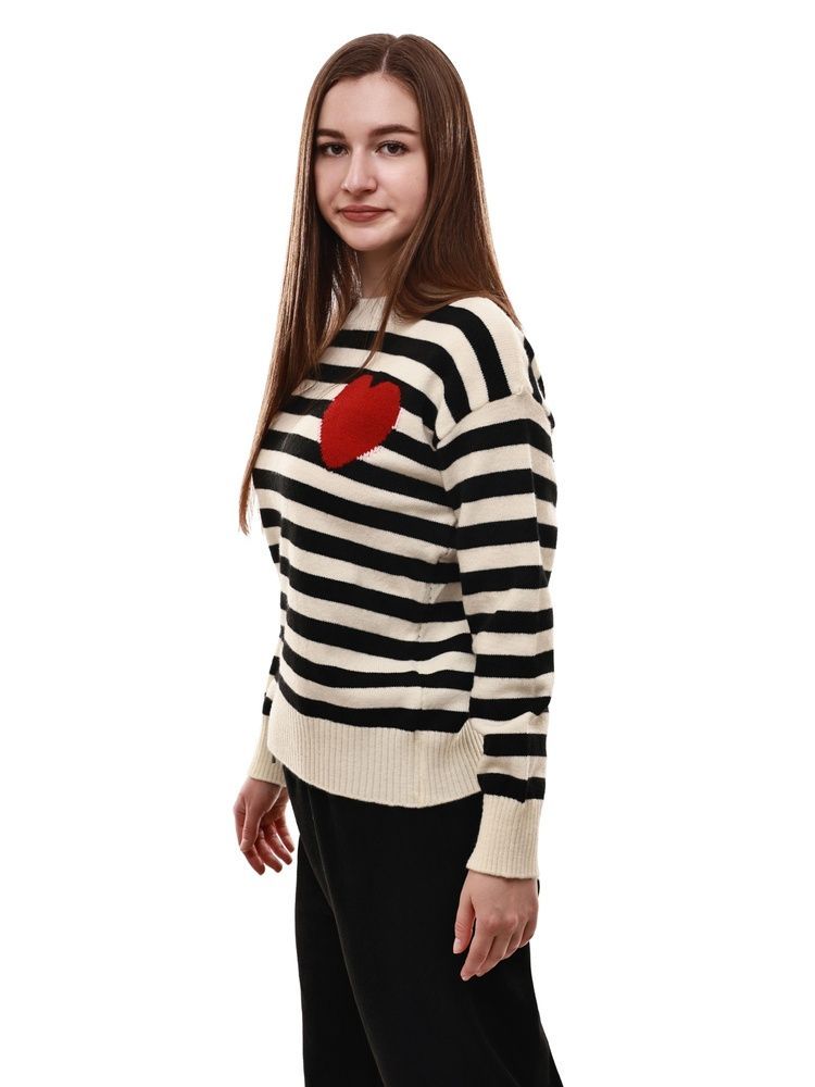 Светр жіночий OneSize Молочний (693444-OneSize) 693444-OneSize фото