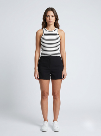 Майка женская S Черно-белый TVIY LOOK (713474-S) 713474-S фото