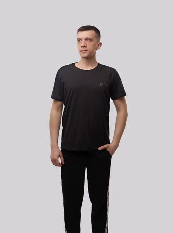 Футболка мужская 46 Черный (720655-46) 720655-46 фото