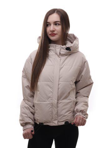 Куртка демісезонна жіноча S Бежевий M@C (698219-S) 698219-S фото
